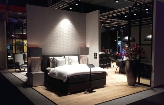 Amsterdam RAI: Stand voor Diks bedden op Masters of LXRY